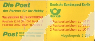 Západní Berlín MH 0011 ** - 1980 - Hrady a zámky